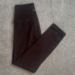 Fleo Brown High-Rise Women's Leggings